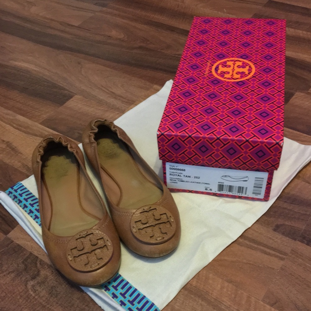 Tory Burch Reva Flats size 8.5